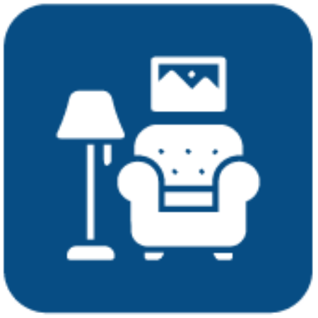 صورة لقسم ديكورات وتحف