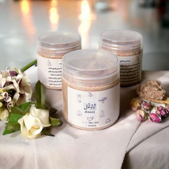 صورة سنفرة الورد لتفتيح الجسم 