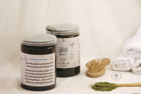 صورة بروتين الحناء والأعشاب 