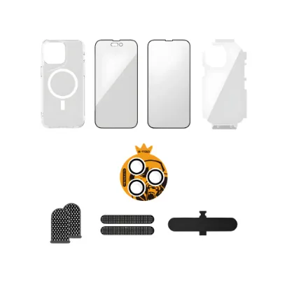 صورة  بكج الحماية S-TOP فئة 8 في 1 - iPhone 12 Pro Max