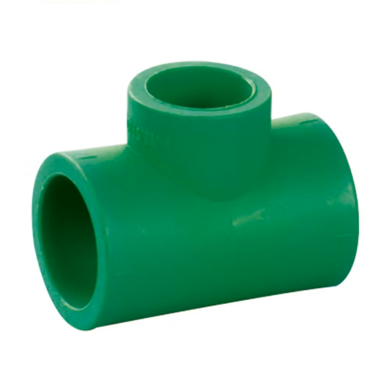 صورة قسام تي لحام حراري اخضر ضغط 20 بار 110 مم الانابيب الخضراء