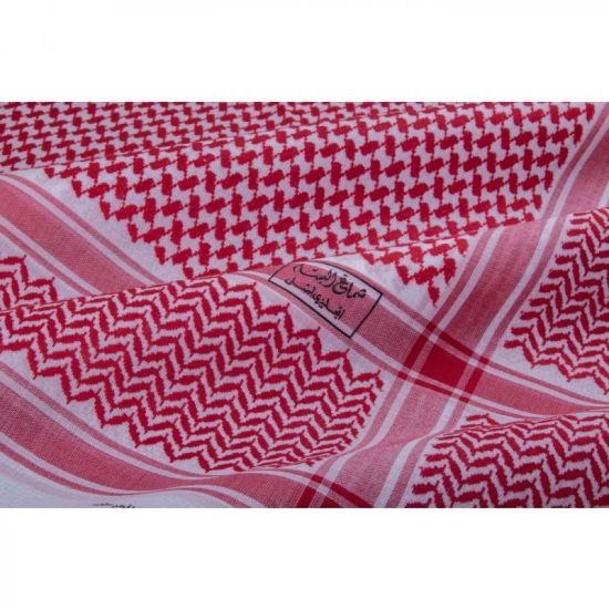 صورة شماغ البسام الختم الاسود الانجليزي