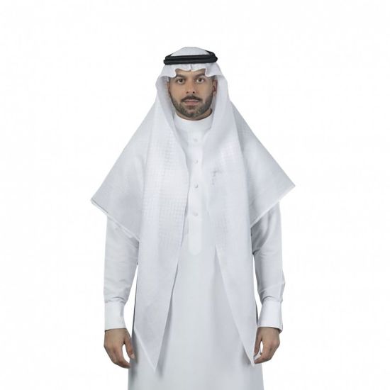 صورة شماغ البسام بلس وايت