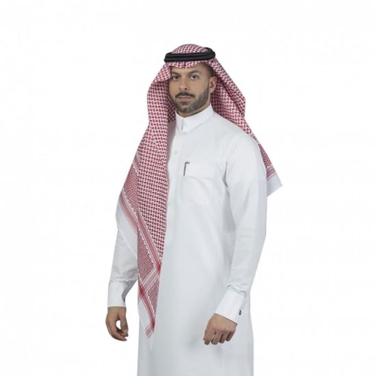 صورة شماغ البسام البصمة كلاسيك وطني (ديلوكس)