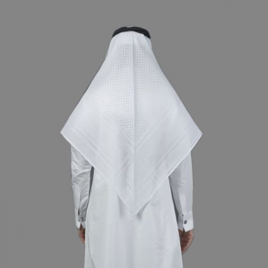 صورة شماغ البسام بريز الأبيض