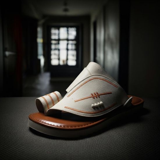 صورة نعال رجالي بنقوش شرقية