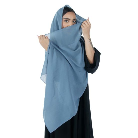 صورة طرحة ملونة سادة