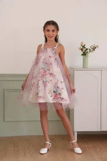 صورة فستان بناتي علاقي كاجول