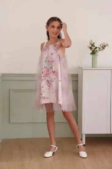 صورة فستان بناتي علاقي كاجول