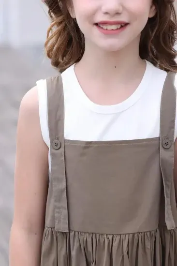 صورة شيال بناتي بني مع بدي ابيض