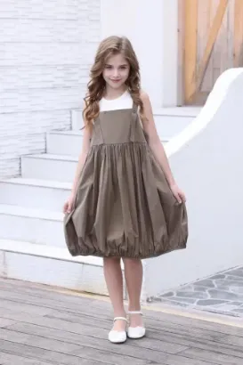 صورة شيال بناتي بني مع بدي ابيض