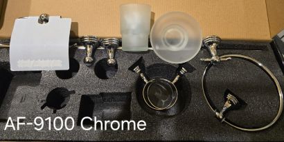 صورة BATH ACCESSORIES 6PES CHROME M9100