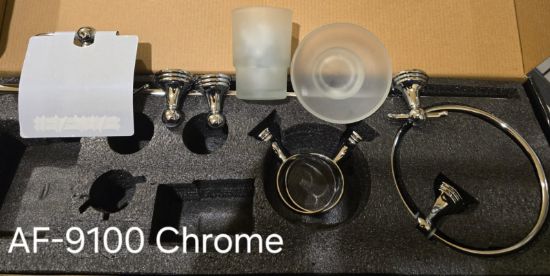 صورة BATH ACCESSORIES 6PES CHROME M9100