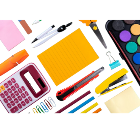 صورة لقسم مستلزمات المدرسة