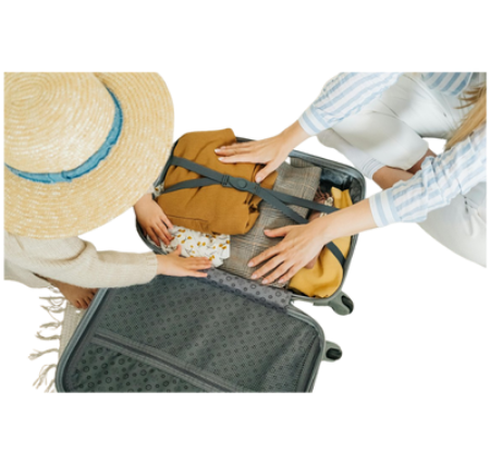 صورة لقسم حقائب سفر