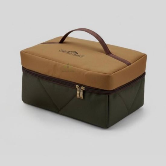 صورة شنطة عزبة شاي للرحلات الون بني