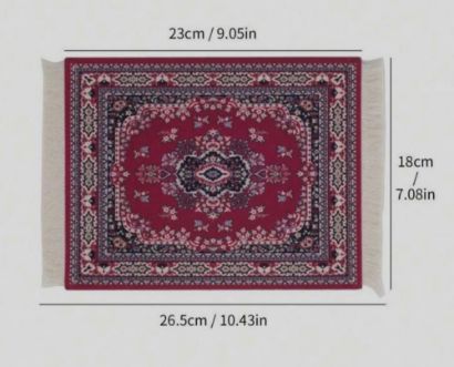 صورة سجاد لإبريق الشاي والكاسات (A)