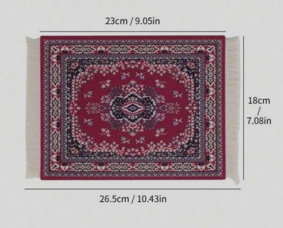 صورة سجاد لإبريق الشاي والكاسات (A)