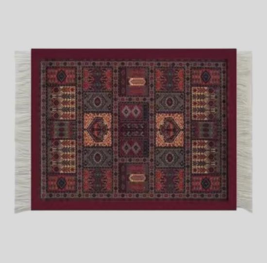 صورة سجاد لإبريق الشاي والكاسات (C)