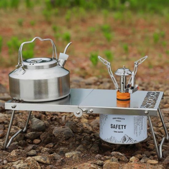 صورة طاولة مع موقد غاز قابله لطي 2000W