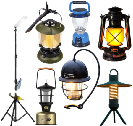 صورة لقسم أدوات الإضاءة للرحلات