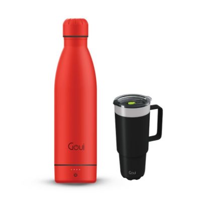 صورة عرض قوي - مطارة + كوب حراري