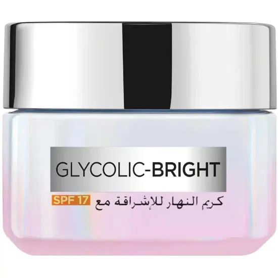 صورة لوريال جلايكوليك برايت مع SPF17 كريم النهار 50 مل